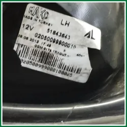 FANALE POSTERIORE SINISTRO FIAT PANDA ANNO 2013 VER 1.2 B/GPL KW 51 COD MOT 169A4000