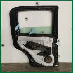 PORTA POSTERIORE SINISTRA FIAT PANDA ANNO 2013 VER 1.2 B/MET KW 51 COLORAZIONE NERO COMPLETA