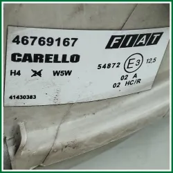 PROIETTORE ANTERIORE SX FIAT SEICENTO ANNO 2002 ESCLUSO FRECCIA LATERALE ATTACCHI INTEGRI