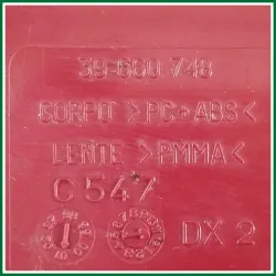 FANALE POSTERIORE DX FIAT SEICENTO ANNO (2002) C/PORTALAMPADA ATTACCHI INTEGRI ALCUNI LIEVI SEGNI