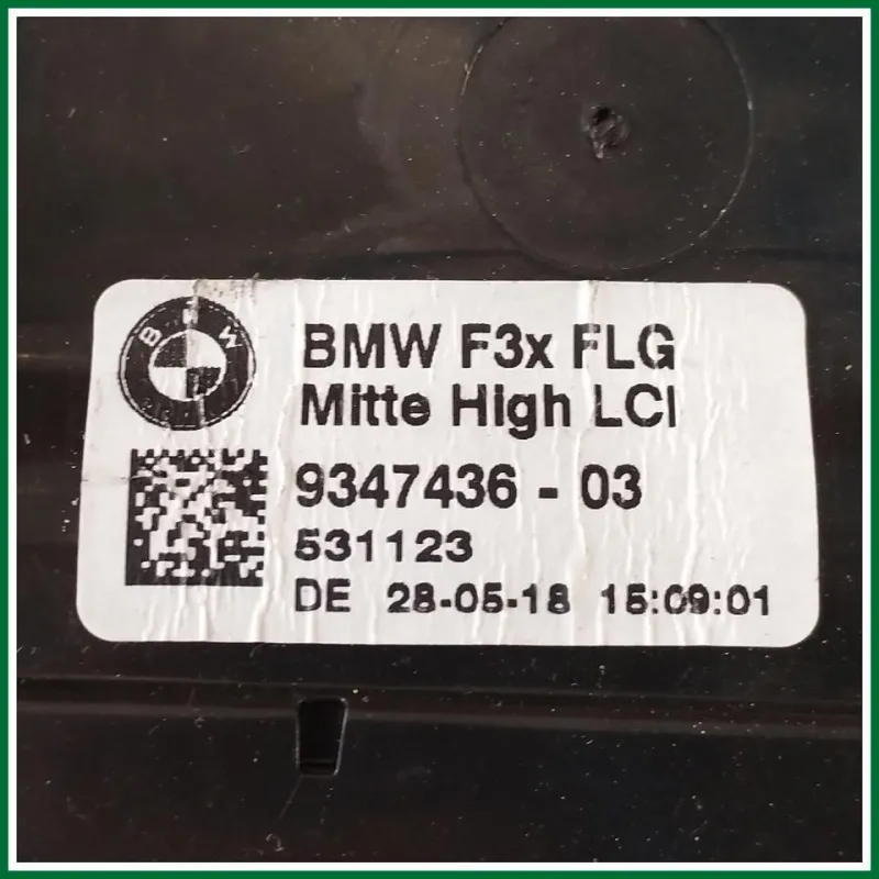 BOCCHETTE A/C CENTRALI + MODANATURA BMW SERIE 1 F 20 ANNO 2018 118D VER 2.0 DIESEL KW110 COD MOT B47D20A