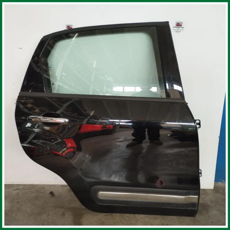 PORTIERA POST. DX FIAT 500L ANNO 2016 VER. 0.9 KW 62 B/MET COD MOT 312A2000 (AMMACCATURA VEDERE FOTO)