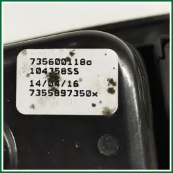 PULSANTIERA FIAT 500L ANNO 2016 VER 0.9 KW62 B/MET COD MOT 312A2000