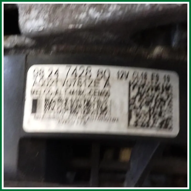 ALTERNTORE PEUGEOT 3008 2019 VER 1.5 KW 96 COD MOT YH01