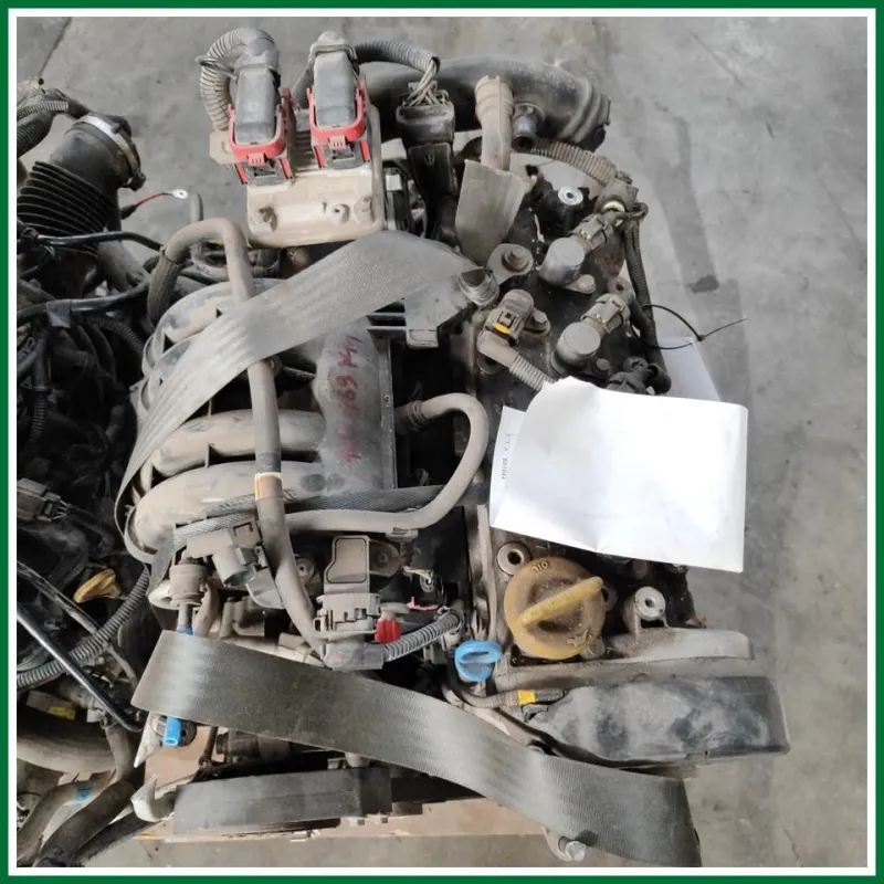 MOTORE COMPLETO DISP. COMPRESSORE-ALTERN-CAMBIO-ECC FIAT IDEA VERS 1.4 70 KW BENZ. COD MOT. 843A1000 ANNO 2005 KM 145.169