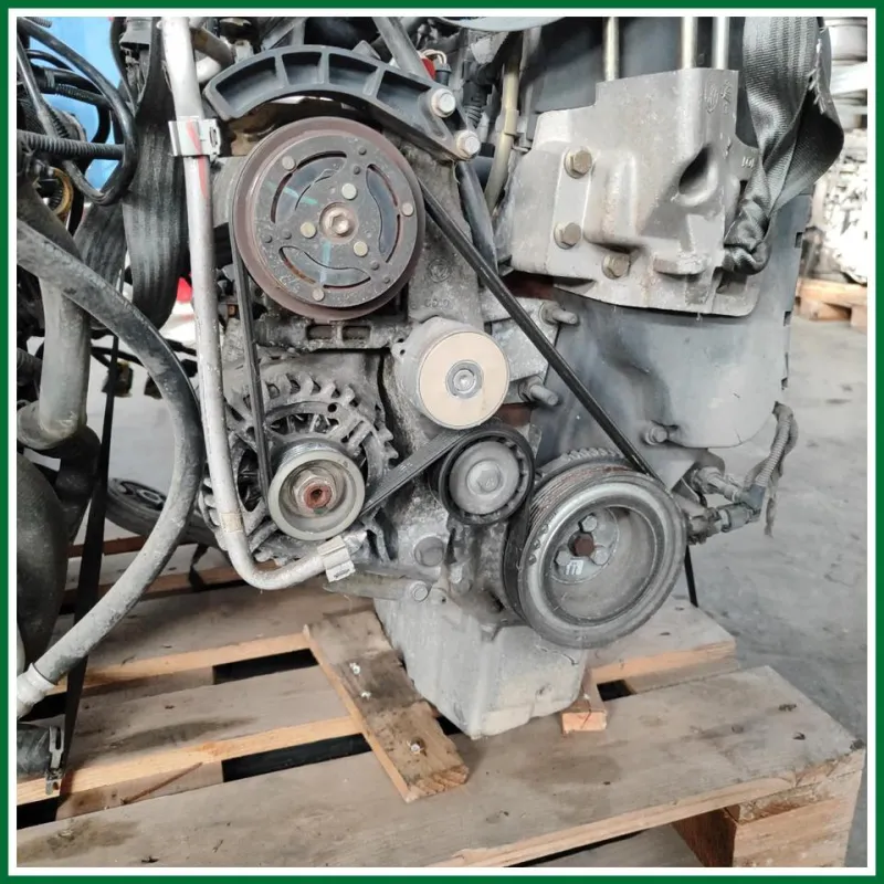 MOTORE COMPLETO DISP. COMPRESSORE-ALTERN-CAMBIO-ECC FIAT IDEA VERS 1.4 70 KW BENZ. COD MOT. 843A1000 ANNO 2005 KM 145.169