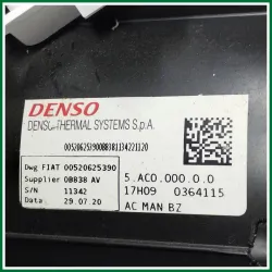 SCATOLA A/C C/BLOCCO COMANDI ABITACOLO DENSO FIAT PANDA HYBRID 2020 VER 1.0 KW 51 COD MOT 46341162