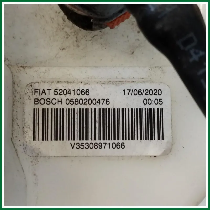 POMPA CARBURANTE FIAT PANDA HYBRID 2020 VER 1.0 KW 51 COD MOT 46341162