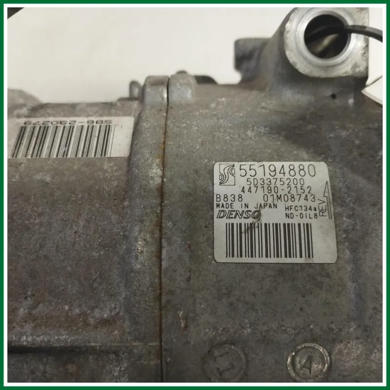 COMPRESSORE A/C DENSO FIAT PUNTO EVO COD 477190-2152