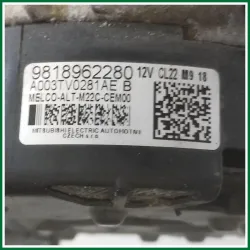 ALTERNATORE TOYOTA PROACE VER 2.0 KW90 D COD M AH01