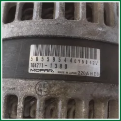 ALTERNATORE MOPAR ALFA ROMEO STELVIO 2022 AMP 220 COD 104211-1380