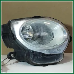 PROIETTORE DX FIAT 500 2010 NR 1 ATTACCO RIPARATO COMPR. LAMPADINE