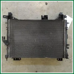 KIT RADIATORE ELETTROVENTOLA C/RADIATORE RISCALDAMENTO DACIA DUSTER 2013 1.6 77 KW B/GPL COD MOTORE K4MH6 ALCUNI SEGNI