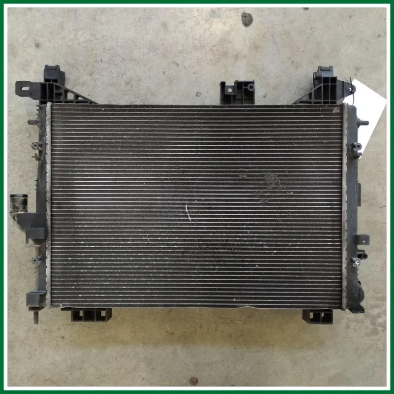 KIT RADIATORE ELETTROVENTOLA C/RADIATORE RISCALDAMENTO DACIA DUSTER 2013 1.6 77 KW B/GPL COD MOTORE K4MH6 ALCUNI SEGNI