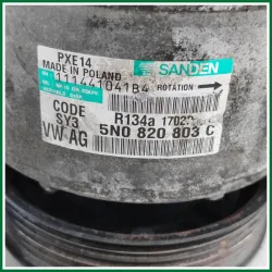 compressore a/c sanden skoda octavia