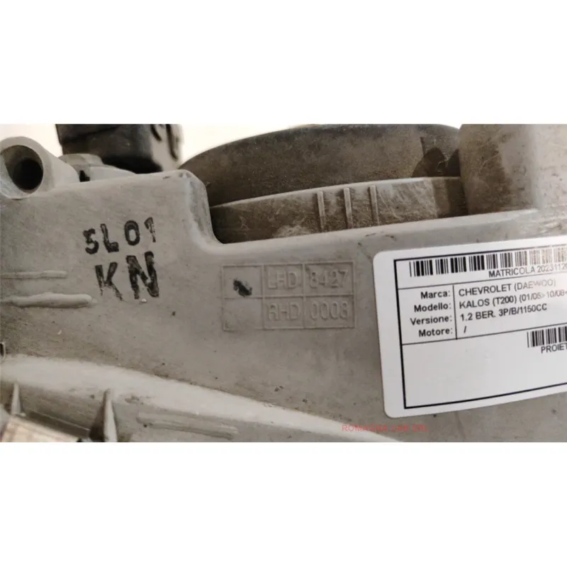 PROIETTORE DX. CHEVROLET (DAEWOO) KALOS (T200) (01/05-10/08) 1.2 BER. 3P/B/1150CC