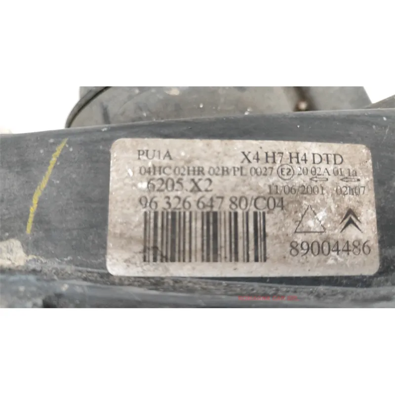 PROIETTORE DX. CITROEN C5 (03/0109/04) 1.8 16V BER. 5P/B/1749CC