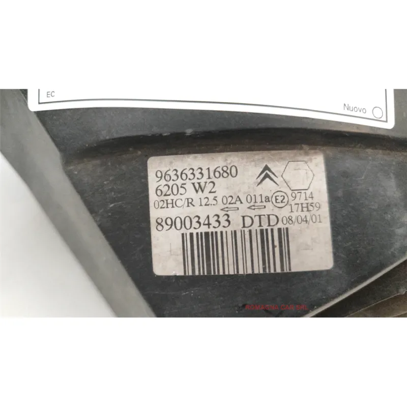 PROIETTORE DX. CITROEN SAXO (09/99-02/04) 1.1 BER. 3P/B/1124CC