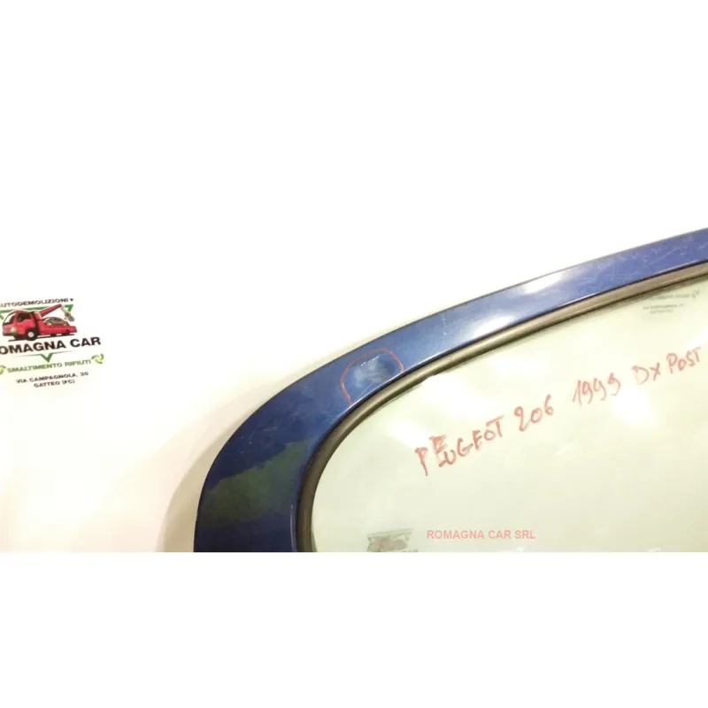 PORTA POST. DX. PEUGEOT 206 (09/98-06/09) 1.1 BER. 5P/B/1124CC