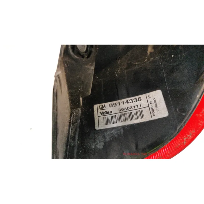 FANALE POST. ROSSO SX. OPEL CORSA (X01) (10/00-06/06) 1.0 12V BER. 3P/B/973CC