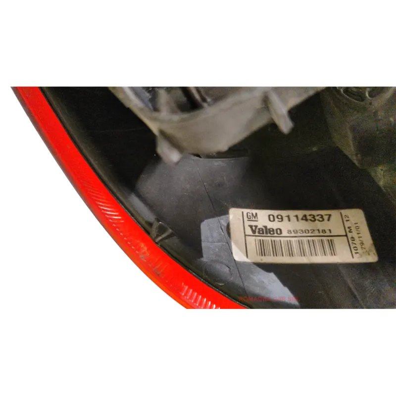 FANALE POST. ROSSO DX. OPEL CORSA (X01) (10/00-06/06) 1.0 12V BER. 3P/B/973CC