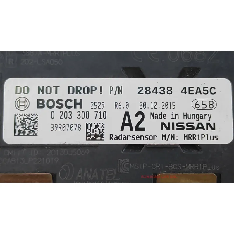 SENSORE PARCHEGGIO ANT. SX. NISSAN X-TRAIL (T32) (06/14-) 1.6 DCI 2WD  SUV 5P/D/1598CC