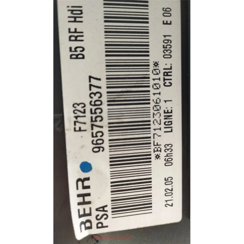 SCATOLA CLIMATIZZAZIONE CITROEN C4 (11/04-10/10) 1.4 16V CPE 3P/B/1360CC