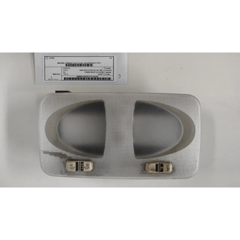 LUCE CORTESIA POST. TETTO TETTO APRIBILE LANCIA MUSA (TG) (07/04-06/08) 1.3MJ 16V (51KW) PLATINO MNV 5P/D/1248CC