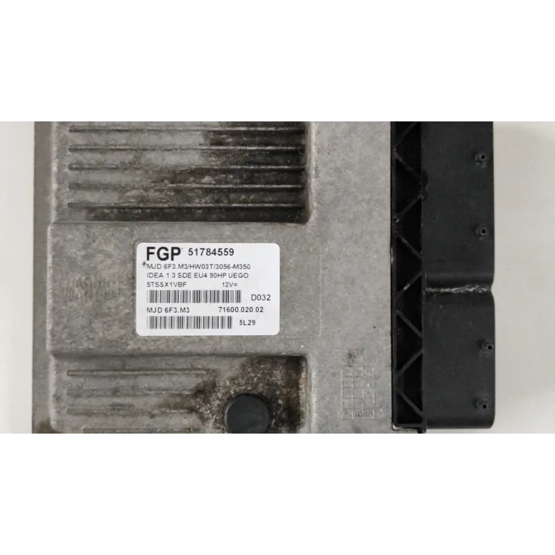 CENTRALINA INIEZIONE LANCIA MUSA (TG) (07/04-06/08) 1.3MJ 16V (51KW) SKY MNV 5P/D/1248CC