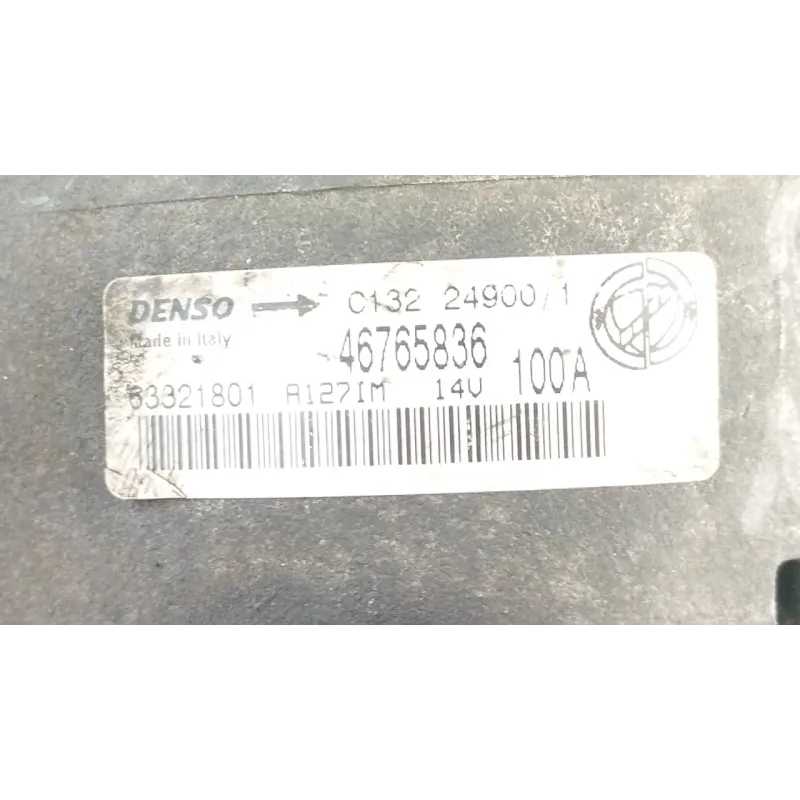 ALTERNATORE ALFA ROMEO 156 1A SERIE (04/00-02/02) 2.4 JTD(100KW) DISTINCTIVE BER.4P/2387CC