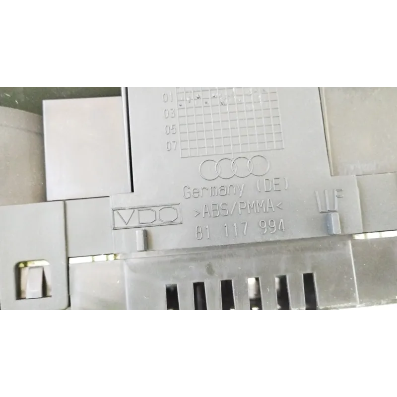 QUADRO STRUMENTI COMPL. AUDI A2 (8Z) (06/00-02/06) 1.4 TDI BER. 5P/D/1422CC